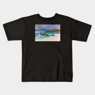 Secluded Beach Kids T-Shirt